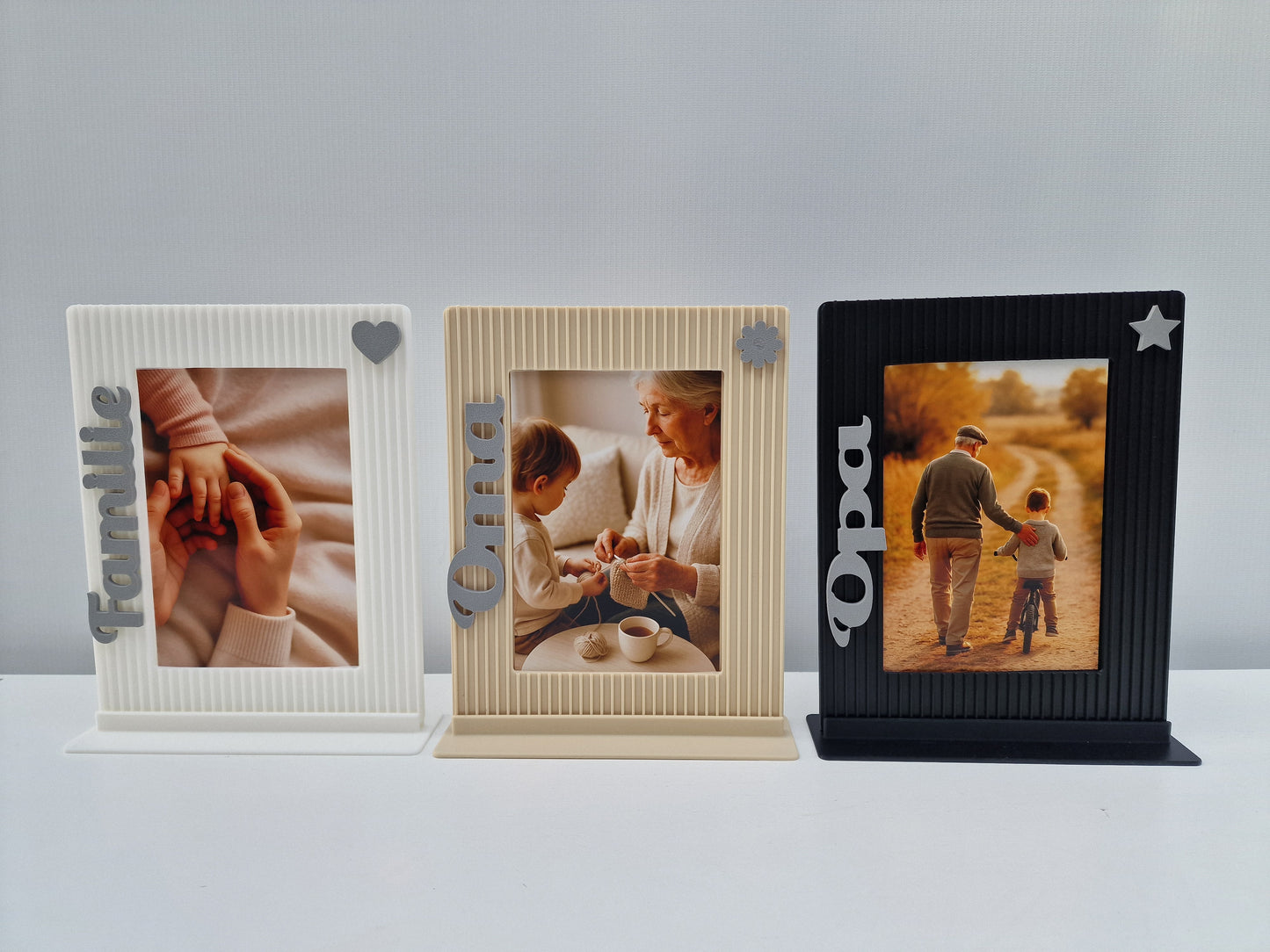 🧡 Set „Familie“ – 167 Moments Steck-Elemente (Oma | Opa | Familie)