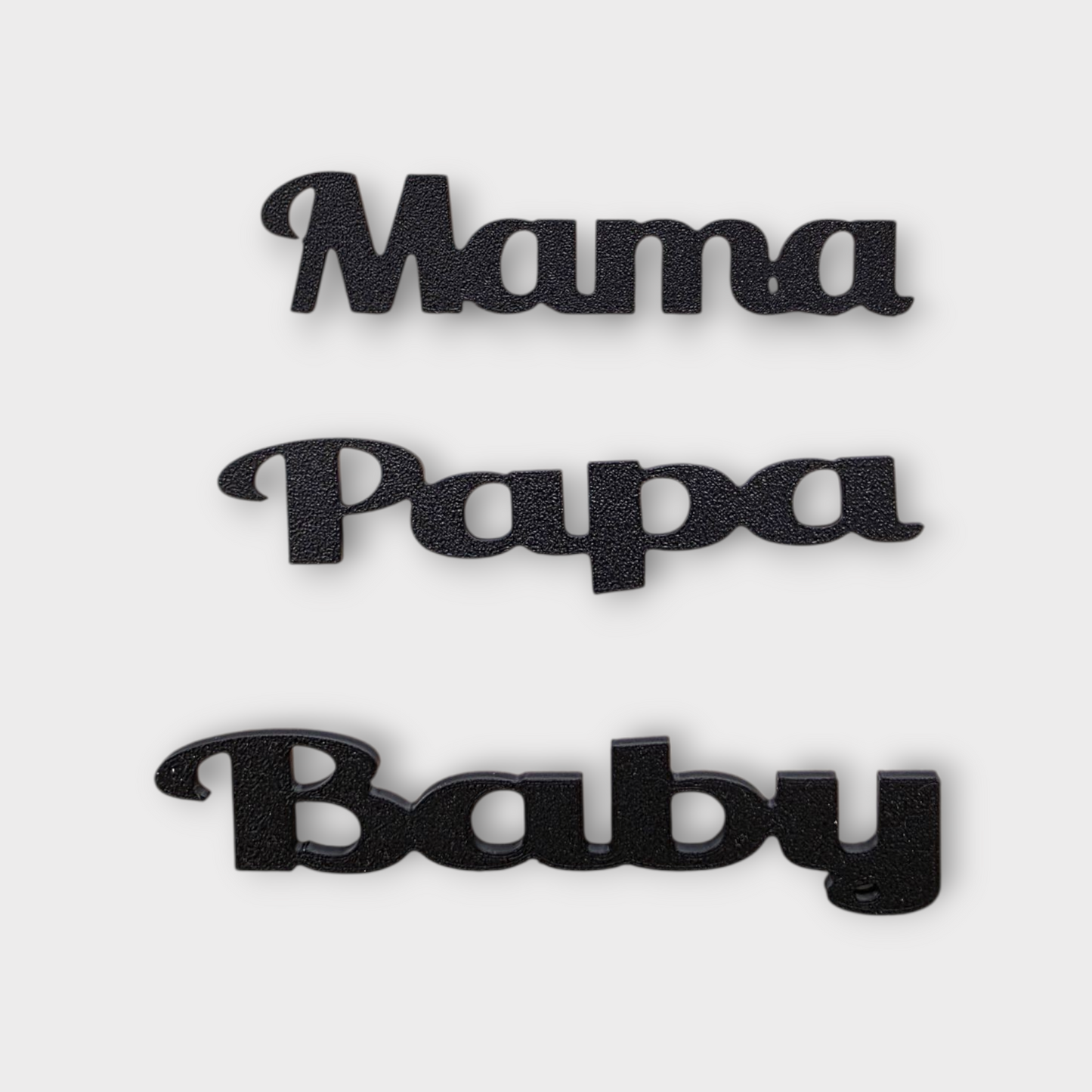 🤍Set „Eltern“ – Steck-Elemente Mama • Papa • Baby für den 167 Moments Bilderrahmen