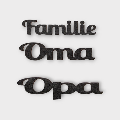 🧡 Set „Familie“ – 167 Moments Steck-Elemente (Oma | Opa | Familie)