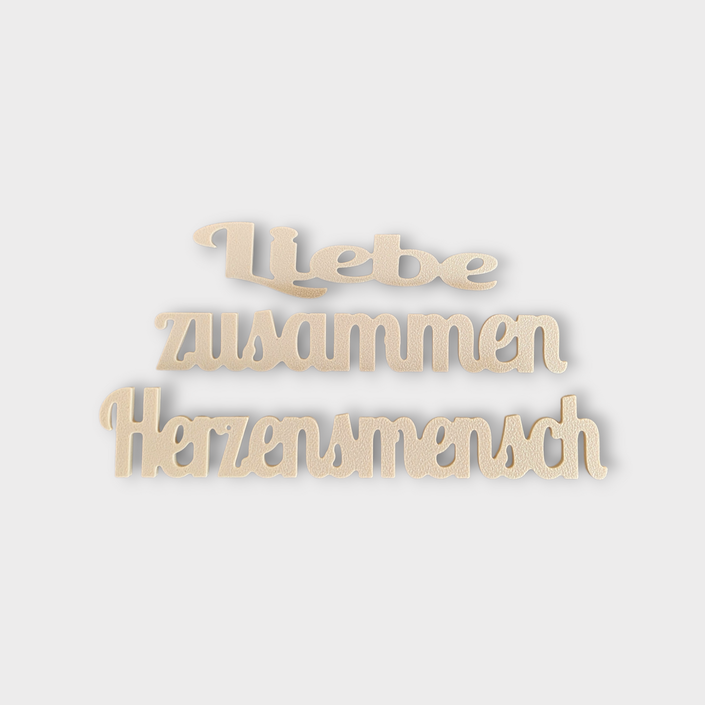 🧡 Set „Liebe“ – 167 Moments Steck-Elemente (Liebe | zusammen | Herzensmensch)